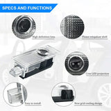 Car Ghost Shadow Welcome Light for BMW, 2 pcs Projector LED Logo Light - Imported from UK