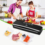 Uten Vacuum Food Sealer 5-in-1 Automatic 125W One-Touch Vacuum Food Sealing System Smart Touch Screen, Dry/Wet Vacuum Machine with Cutter - Imported from UK