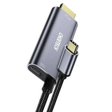 CHOETECH USB-C To HDMI Cable With 60W Power Delivery Charging Port, 1.8m6ft - Imported from UK