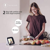 Two way audio baby monitor