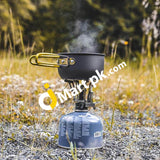 Camping Stove Mini Portable Folding With Piezo Ignition For & Hiking - Imported From Uk