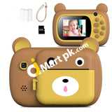 Children's Digital Instant Print Camera, Zero Ink Kids Camera with Print Paper, Digital Toys Camera with 2.4