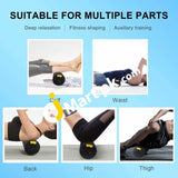 Cotsoco Foam Roller High Intensity Vibration Massager With 4 Speed For Muscle Recovery Pliability