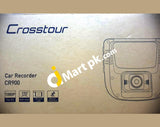 Crosstour Dual Dash Cam 1080P Lens 170° Wide Angle With 3 Ips Screen In Car Camera Recorder External