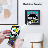 Divoom Pixoo Pixel Art Digital Picture Frame 16X16 Led Display & App Control Cool Animation