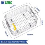 Dk Sonic 2L Ultrasonic Cleaner With Digital Timer For Denture Coins Small Metal Parts Recording