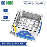 Dk Sonic 2L Ultrasonic Cleaner With Digital Timer For Denture Coins Small Metal Parts Recording