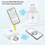 Dodocool Portable Smart Photo Printer Mini Bluetooth Pocket Thermal For Picture Label Memo & Receipt