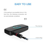 Doosl Portable Wireless Bluetooth Music Receiver & FM Transmitter - Imported from UK