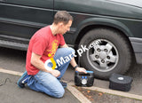 Dual Power Tyre Inflator P.i. Auto Store Air Compressor 220-240V Ac/12 Dc - Imported From Uk