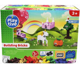 Playtive Building Bricks 430 Pieces Unicorn Starter Set, Different Colours Lego - Imported from UK