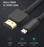 Ugreen Micro HDMI To HDMI Cable 2M - Imported from UK