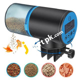 Focuspet Automatic Fish Feeder 200Ml With Led Display Digital Automated Dispenser With Usb Charging