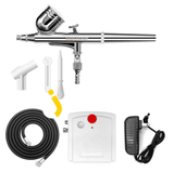 Gocheer Dual Action Airbrush With Compressor For Art Painting Tattoo Manicure Craft Cake Spray Model