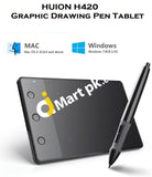 HUION H420 USB Graphic Drawing Pen Tablet – Imported from UK