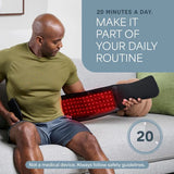 AllevaRed Pro Red Light Therapy Belt with Vibration for Pain Relief and Muscle Recovery in Pakistan