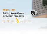 Imou Looc Weatherproof Outdoor Security Camera Active Deterrence Surveillance With Siren & Led