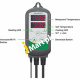 Inkbird Itc-308 Wi-Fi Digital Temperature Controller Remote Monitoring Controlling Thermostat For