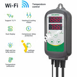 Inkbird Itc-308 Wi-Fi Digital Temperature Controller Remote Monitoring Controlling Thermostat For