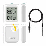 Inkbird Wireless Digital Indoor Outdoor Thermometer Waterproof Temperature And Humidity Monitor With