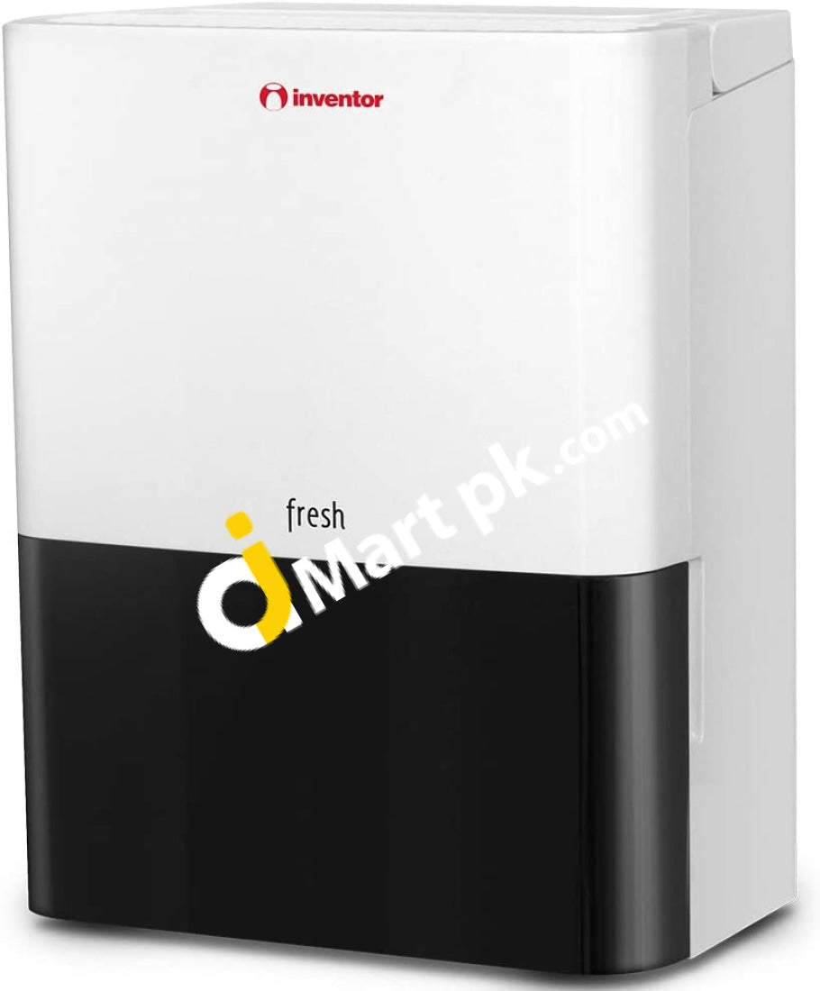 Inventor® Fresh 12L Dehumidifier Digital Humidity Display Silent Continuous Drainage 24H Timer