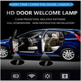 Volkswagen Ghost Shadow Floor LED Light, Car Door Welcome Laser Projector Logo Ghost Shadow Light, Car Styling Accessories, Pack of 2 Pcs - Imported from UK