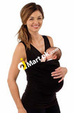 Lalabu Soothe Shirt (Baby Wearing) Pure Black Small Size (Made In Usa) Imported From Uk