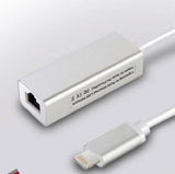 ENBIA Lighting to RJ45 Ethernet LAN Network Adapter for Apple The iPhone/iPad - Imported from UK