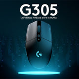 Logitech G305 LIGHTSPEED Wireless Gaming Mouse, Hero 12K Sensor, 12000 DPI, Lightweight, 6 Programmable Buttons, 250h Battery Life, On-Board Memory, PC/Mac (Container Product Without Box) - Imported from UK