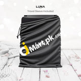 Luna London Eclipse Led Lighted Vanity Makeup Mirror 3 Colour Light Compact Portable Rechargeable