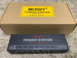 MOSKY AUDIO DC CORE 10 Guitar Effects Pedals Power Supply, Powers Effects Processors For 9V 12V or 18V PEDAL - Imported from UK