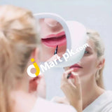 Magnifying Makeup 7X Vanity Mirror With Light Suction Cup Touch Control 360 Rotation Ipx5 Waterproof