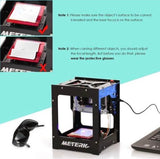 Meterk Laser Engraver Portable USB Wireless BT4.0 Art Craft DIY Mini Engraving Printing for iOS Android Windows PC (Container Product as it is, No Warranty, No Guarantee, No Return, No Exchange) - Imported from UK