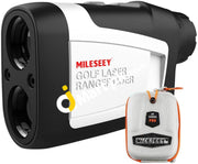 MILESEEY PF210 Golf Laser Rangefinder 660 Yards/600m with 6X Magnification, Slope On/Off, Flag-Lock & Vibration – Imported from UK