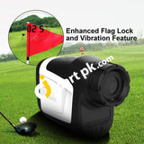 Golf Rangefinder Mileseey 600M With 6X Magnification Slope On/Off Flag-Lock & Vibration Imported