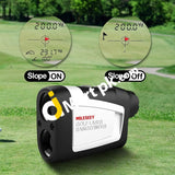 Golf Rangefinder Mileseey 600M With 6X Magnification Slope On/Off Flag-Lock & Vibration Imported