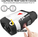 Golf Rangefinder Mileseey 600M With 6X Magnification Slope On/Off Flag-Lock & Vibration Imported