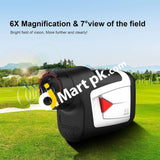 Golf Rangefinder Mileseey 600M With 6X Magnification Slope On/Off Flag-Lock & Vibration Imported