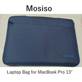 Mosiso 360 Protective Laptop Sleeve Bag for MacBook Air/Pro 13” with Fully Open Zipper - Imported from UK