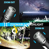 Nextool 6-In-1 1000 Lumen Rechargeable Thunder Flashlights Zoomable Waterproof Led Flashlight With