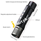 Nextool 6-In-1 1000 Lumen Rechargeable Thunder Flashlights Zoomable Waterproof Led Flashlight With