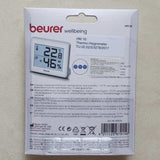 Beurer HM16 Thermo-Hygrometer, Indoor Climate Control for a Healthier Home, Displays Room Temperature & Humidity, Easy to Interpret Smiley Face Sequencing - Imported from UK