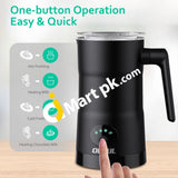 Outul Milk Frother 4-In-1 Electric 350Ml Steamer Warmer - Imported From Uk