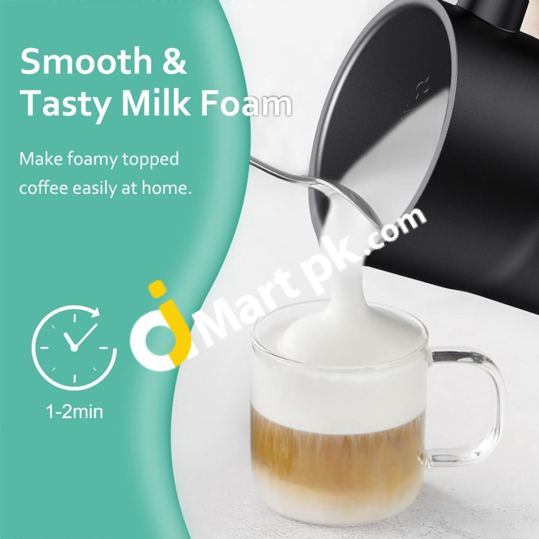 Electric Milk Frother 4 in 1 Milk Steamer 350ml Automatic Warm Cold Foam  Maker Foamy Hot Chocolate Handheld Milk Frother Coffee