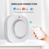 Tuya Smart WiFI Photoelectric Smoke Detector with Alarm - Imported from UK