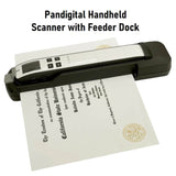 PANDIGITAL Handheld Scanner with Feeder Dock (Amazon Container Product as it is, No Warranty, No Guarantee, No Return, No Exchange) - Imported from UK