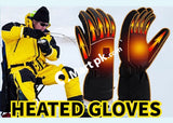 Pellor Electric Heated Gloves 5000Mah Rechargeable Battery Heating With 3 Levels Temperature