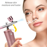 Professional Oxygen Facial Machine Water Sprayer Portable Handheld Airbrush For Skin Rejuvenation -