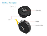 Qbit Mini Personal Gps Tracker With Tracksolid App Wifi Positioning Sos Alarms Geo-Fence Siren Alarm