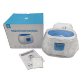 MTM 600ml Ultrasonic Cleaner, 43000Hz Ultrasonic Stainless Steel Tank with 5 Time Settings for Cleaning Jewelry Glasses Watches Dentures Coins CDs & More - Imported from UK